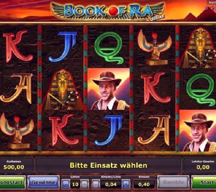 Book of Ra deluxe slot machine