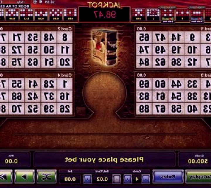 Book of Ra Multi Card Bingo Deluxe online slot