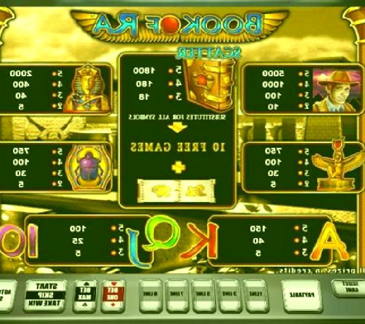 Book of Ra - Temple of Gold slot game