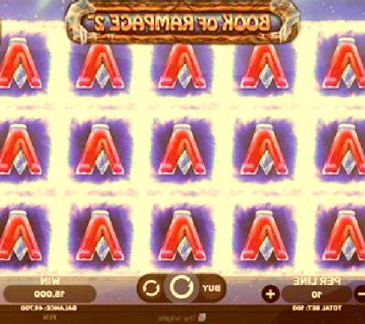 Book of Rampage Christmas Edition slot machine