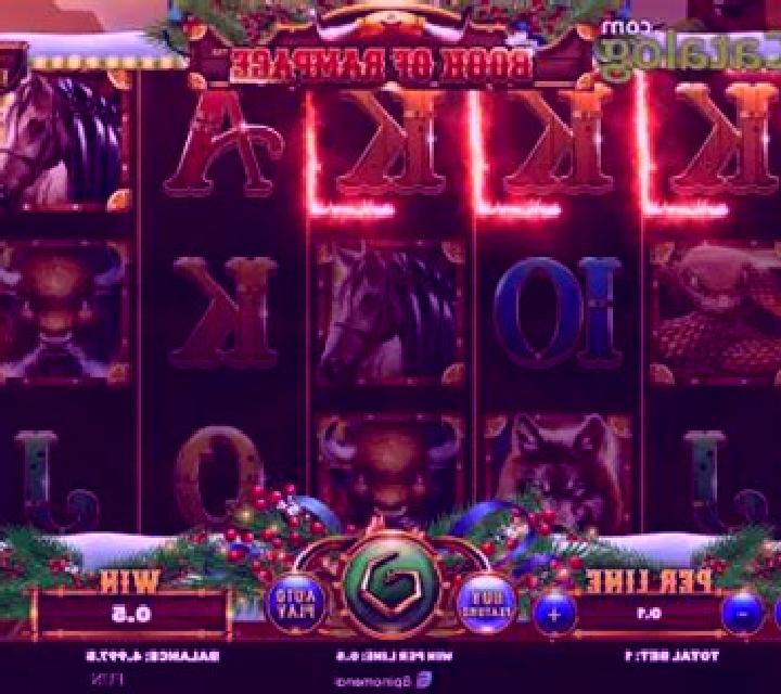 Book of Rampage Christmas Edition slot