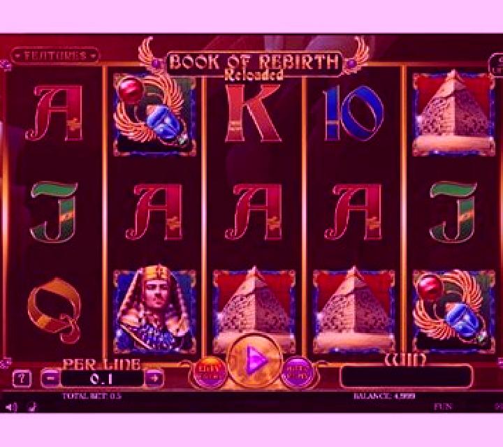 Book Of Rebirth Reloaded slot machine