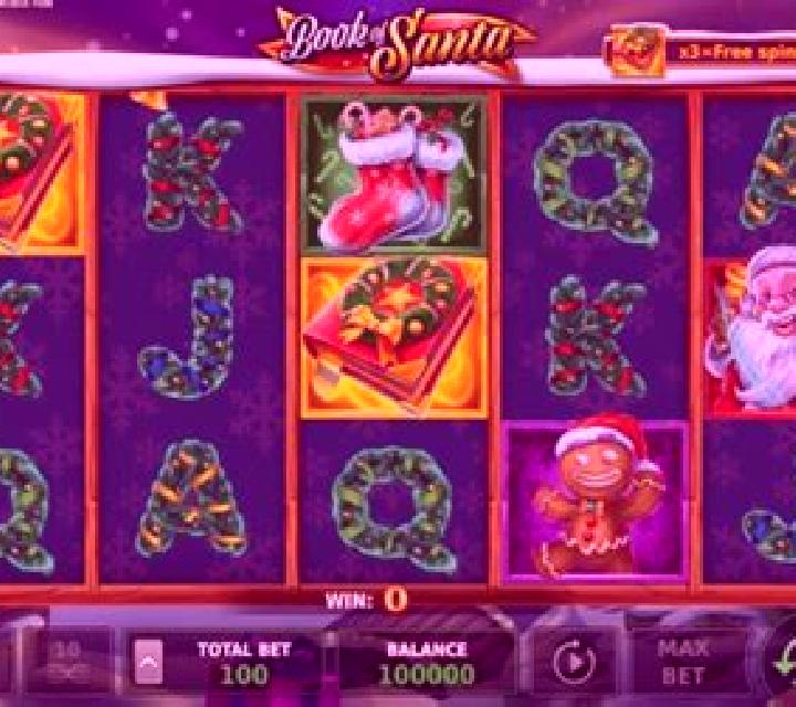 Book of Santa (StakeLogic) slot