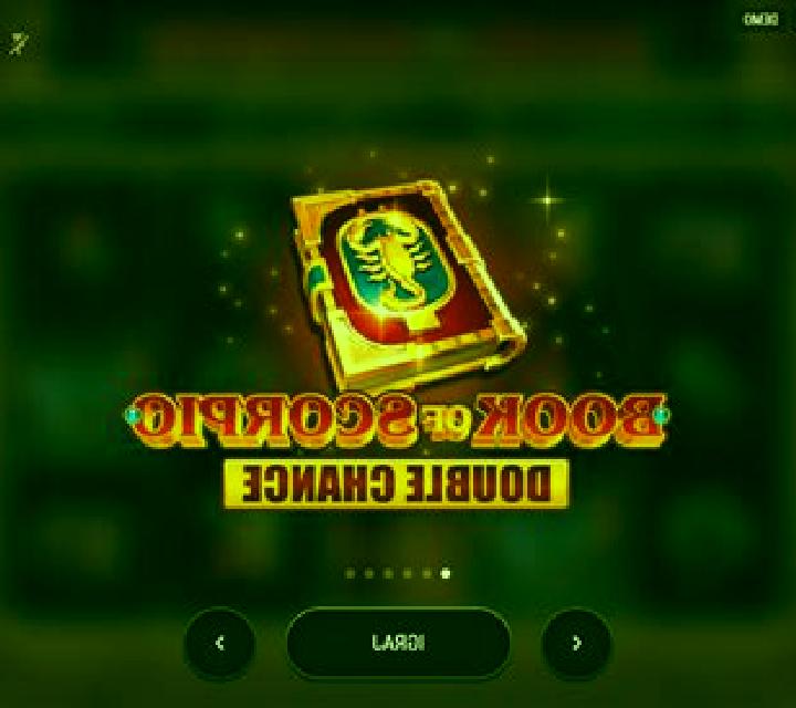Book of Scorpio Double Chance online slot