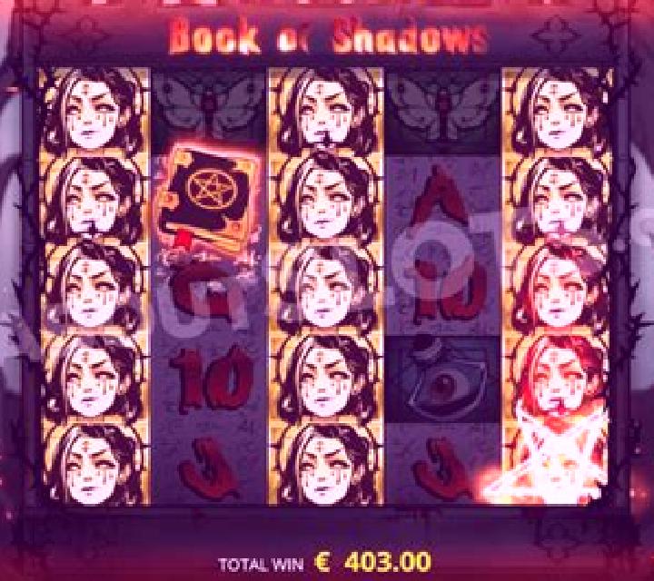 Book of Shadows (Nolimit City) slot machine