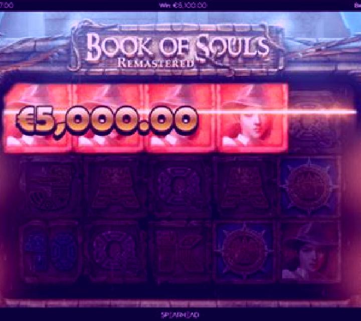 Book of Souls Remastered slot machine