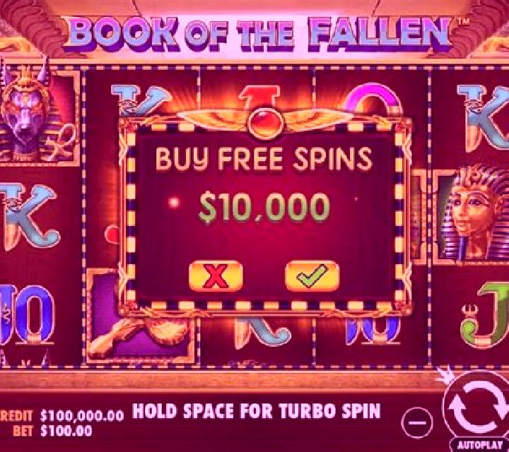 Book of the Fallen slot game