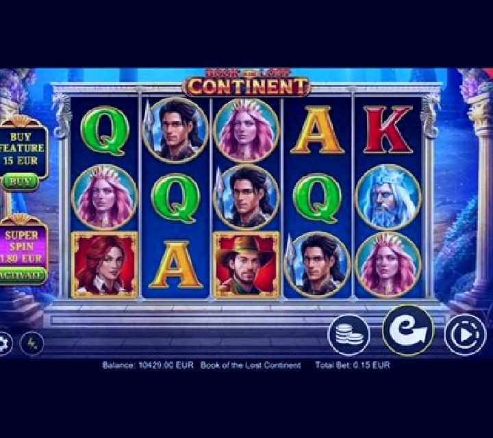 Book of the Lost Continent online slot