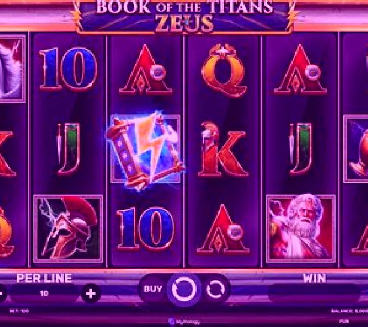 Book of the Titans - Zeus slot game
