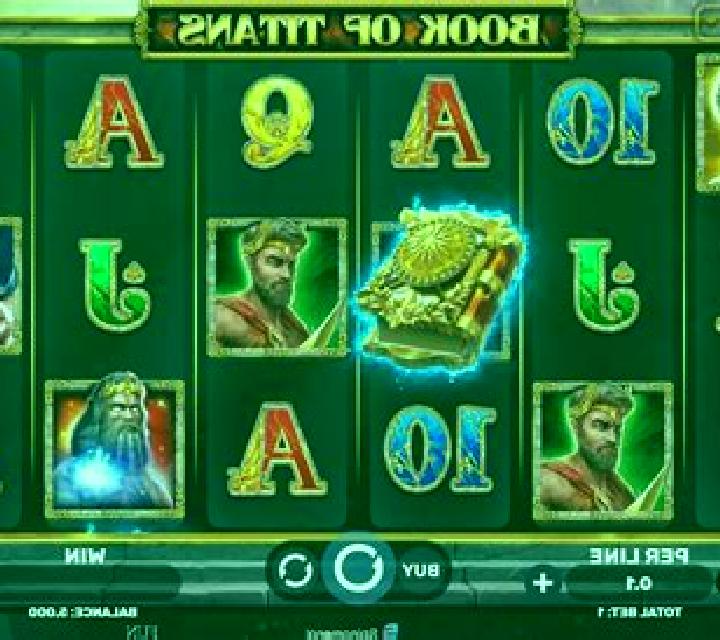 Book of Titans slot machine