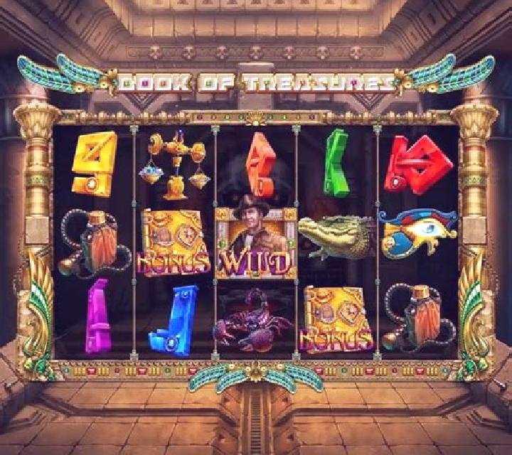 Book of Treasures (Concept Gaming) slot game