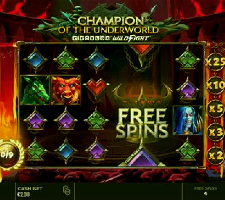 Book of Underworld slot game