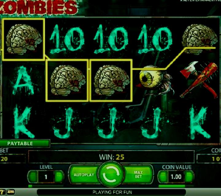 Book of Zombies slot game