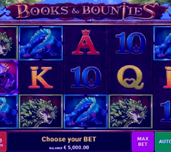 Books and Bounties slot machine