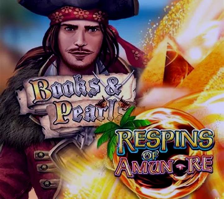 Books and Pearls Respins of Amun-Re online slot