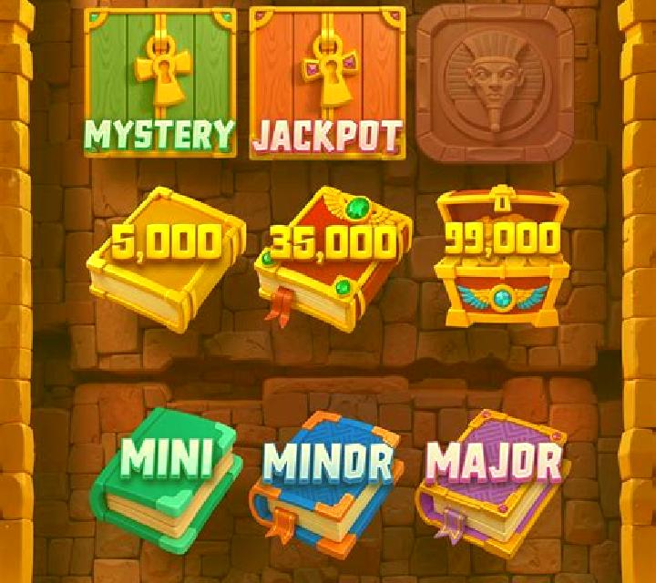 Books and Temples slot game