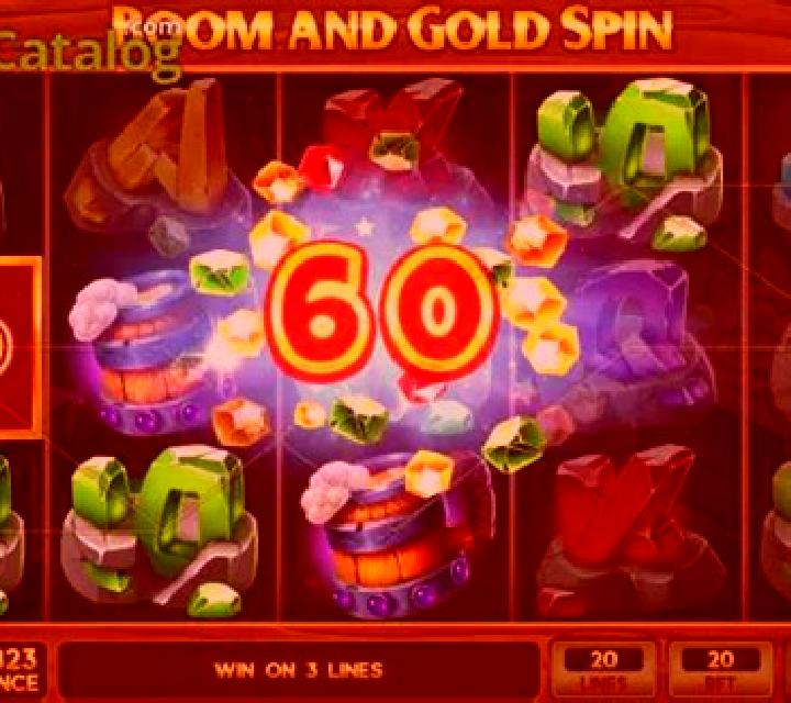 Boom and Gold Spin slot