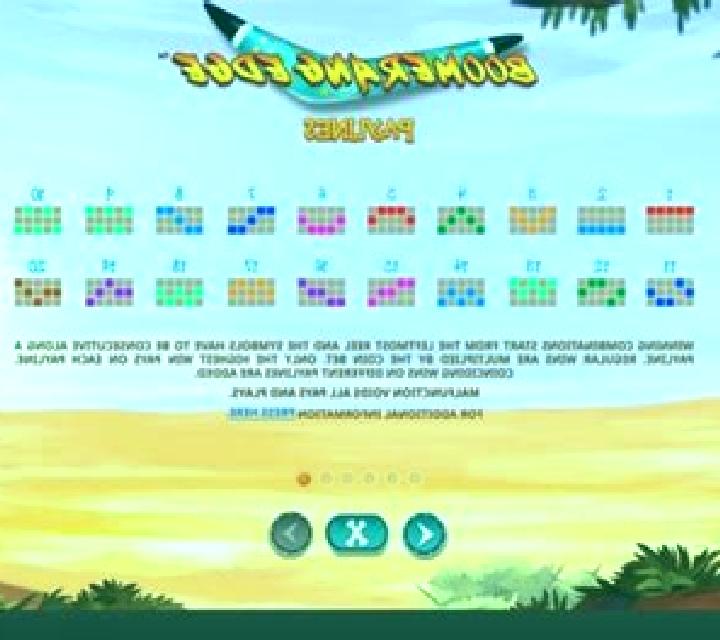 Boomerang Edge slot machine