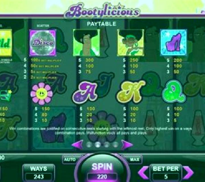 Bootylicious slot