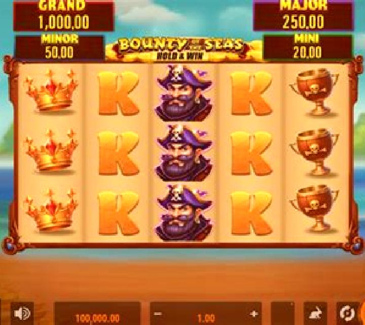 Bounty of the Seas: Hold & Win slot game