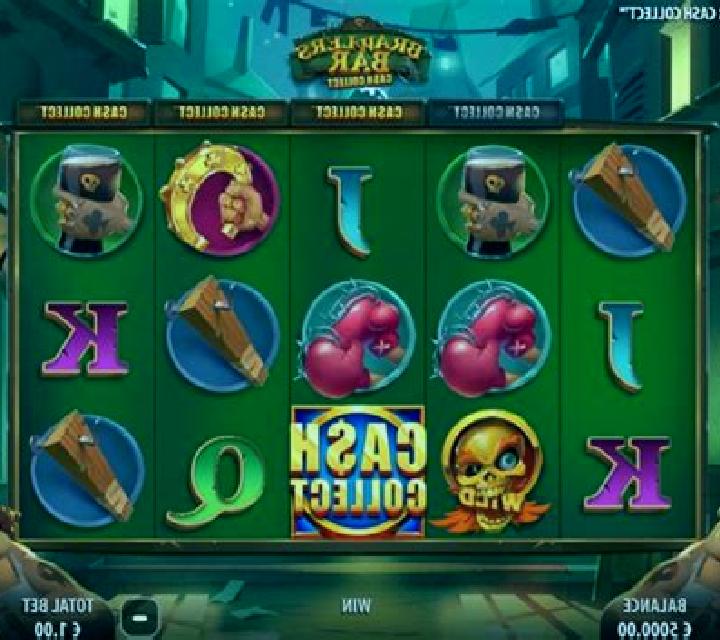 Brawlers Bar Cash Collect slot