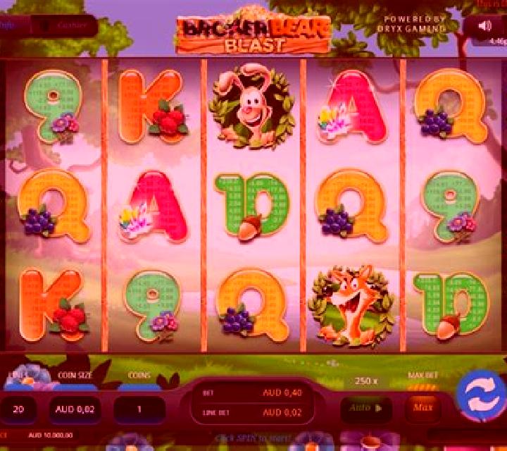 Broker Bear Blast slot game