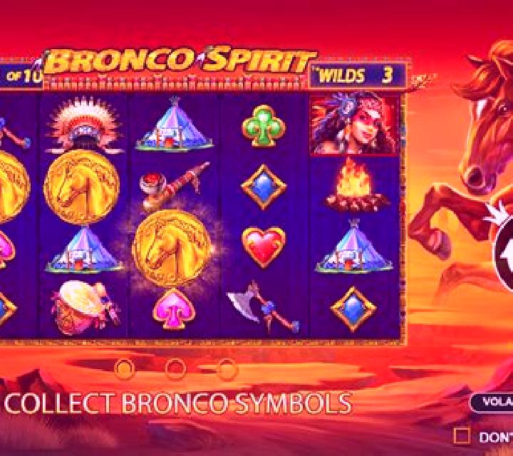 Bronco Spirit slot machine