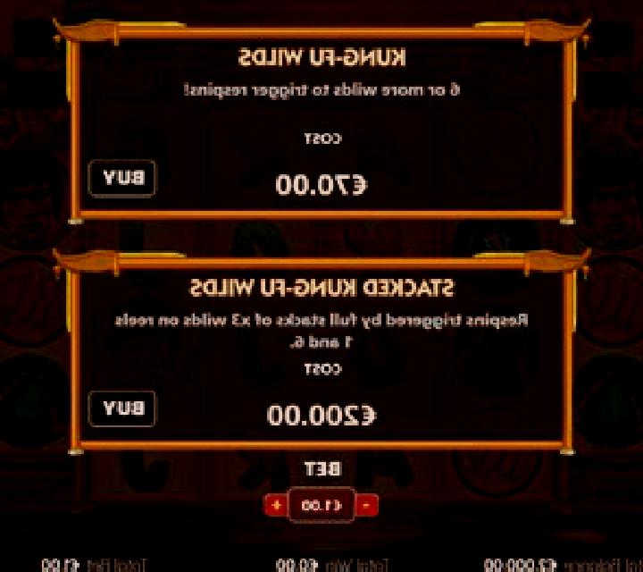 Bruce Lee Kung Fu Wilds slot game
