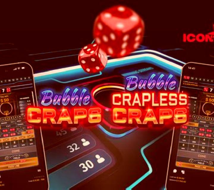 Bubble Crapless Craps online slot