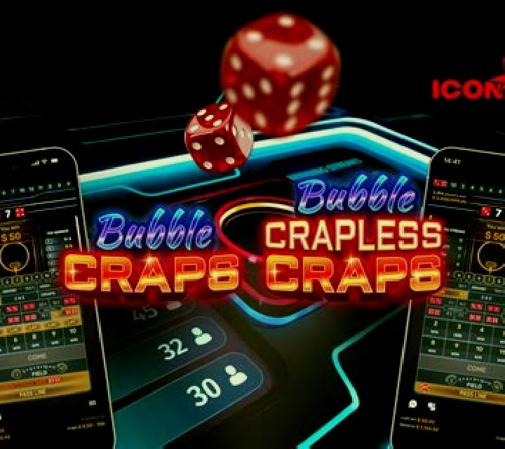 Bubble Crapless Craps slot game