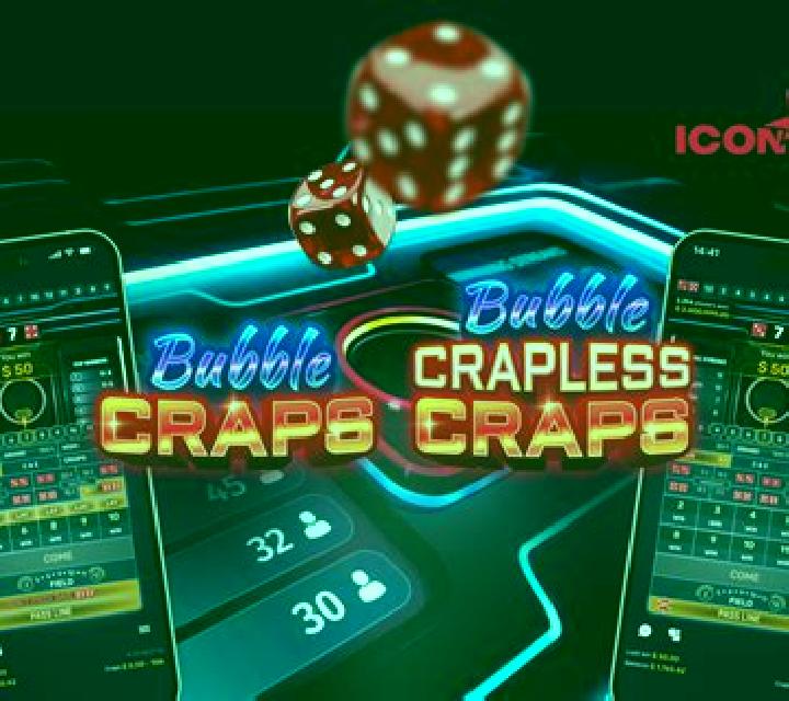 Bubble Crapless Craps slot machine