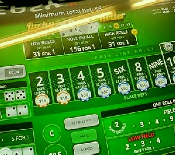 Bubble Craps slot machine