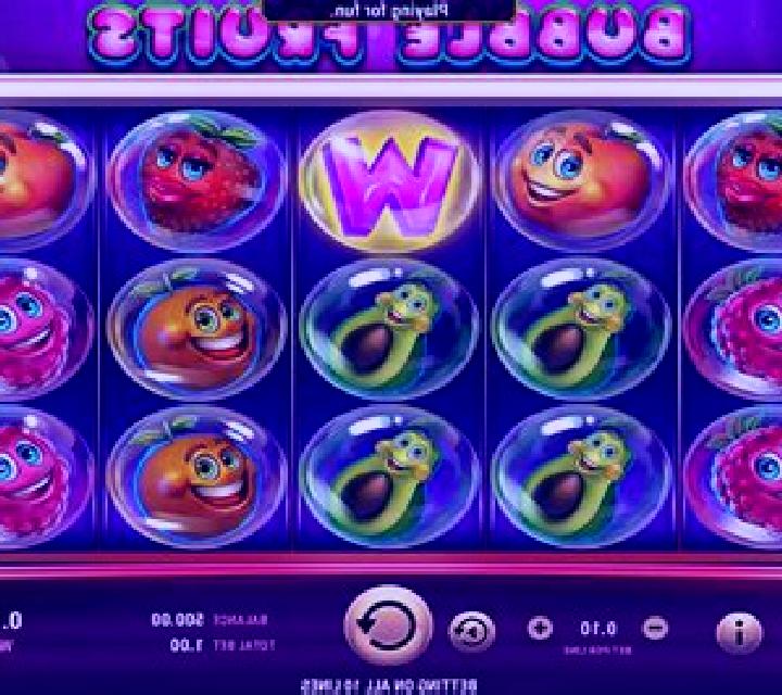 Bubble Fruits slot machine