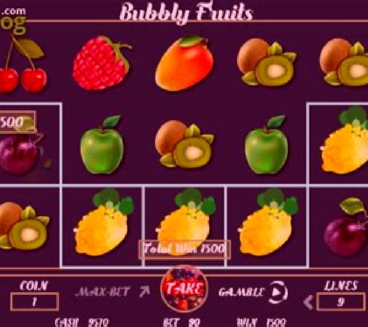 Bubbly Fruits slot