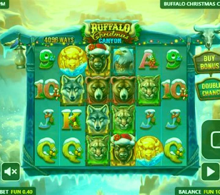 Buffalo Christmas Canyon slot