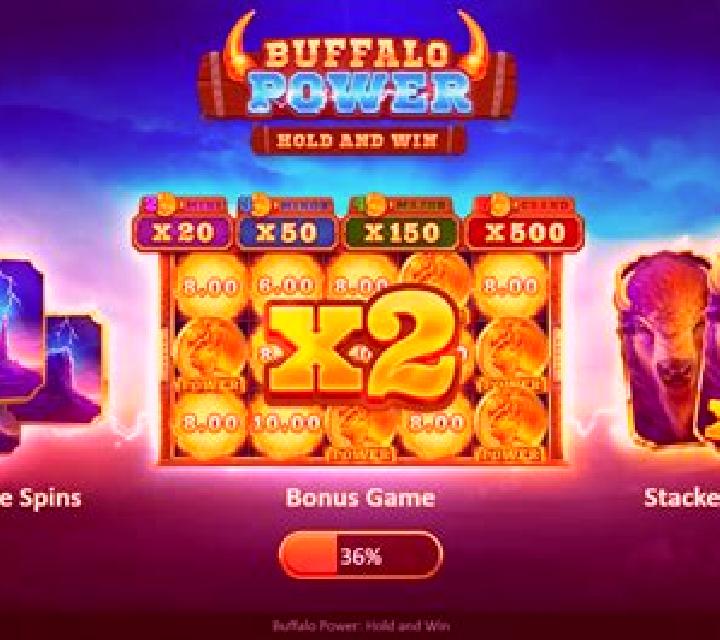Buffalo Power Claw: Hold and Win slot game
