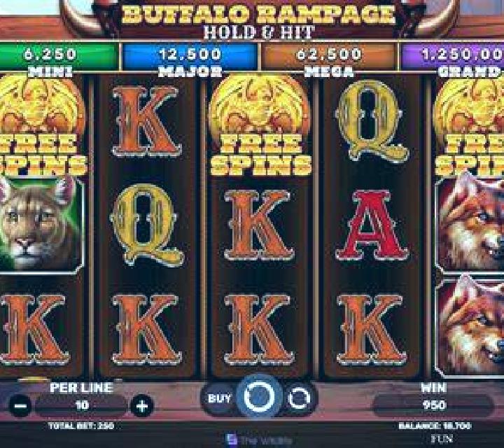 Buffalo Rampage Hold & Hit online slot