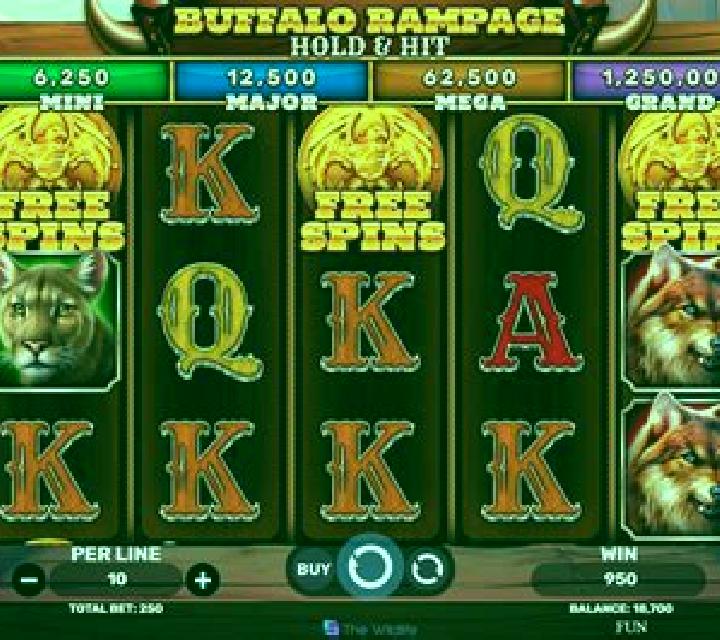 Buffalo Rampage slot machine
