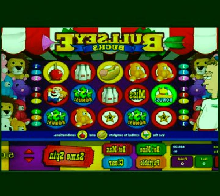Bullseye Bucks slot game