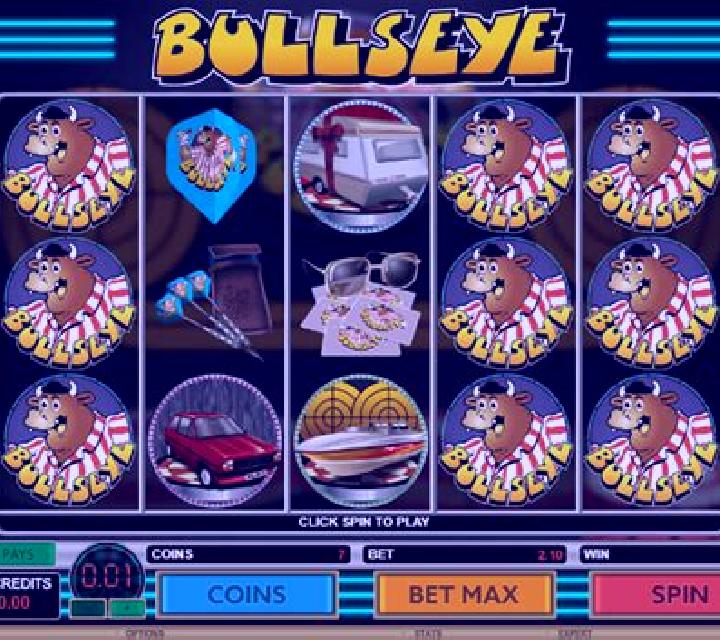 Bullseye slot machine