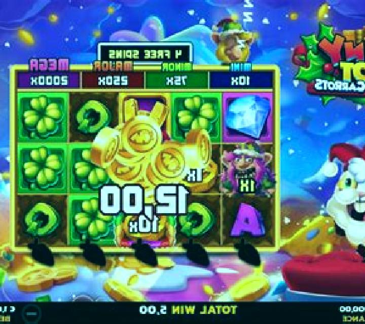 Bunny Loot Christmas Carrots slot machine