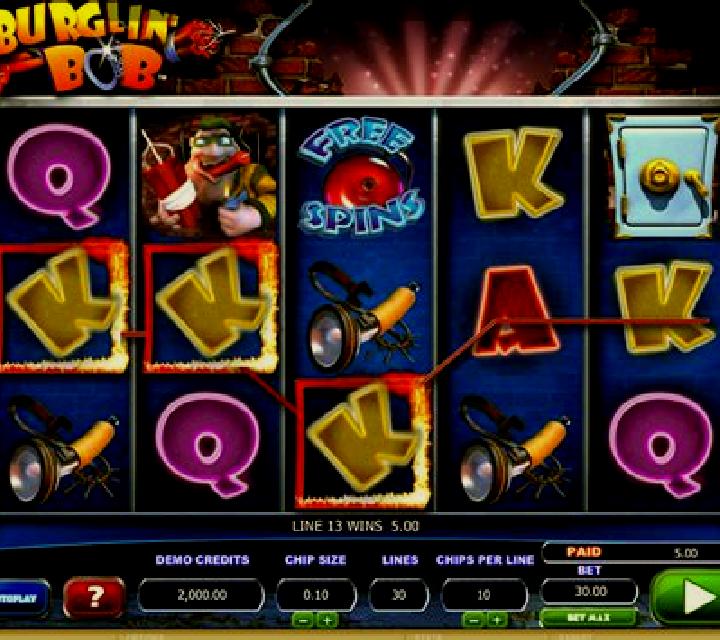 Burglin Bob slot