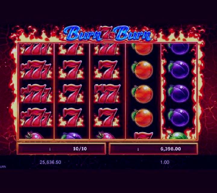 Burn 7s Burn slot machine