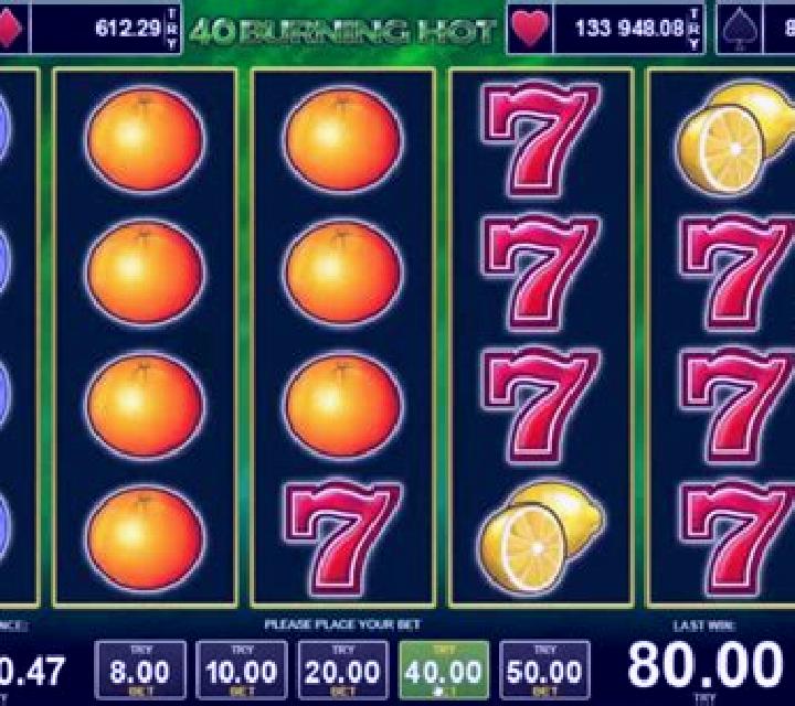 Burning Coins 40 slot machine