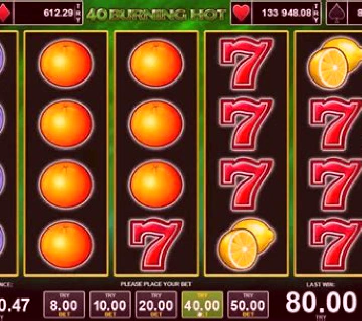 Burning Coins 40 slot
