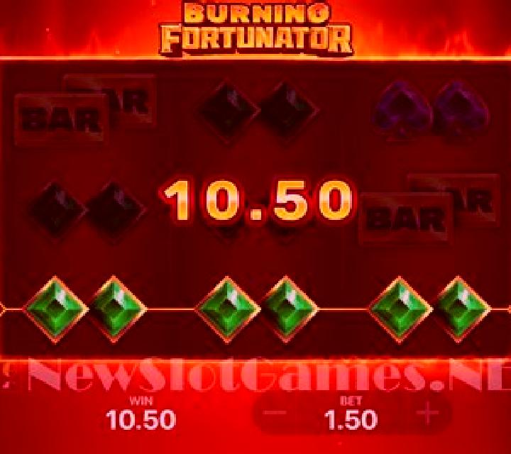 Burning Fortunator slot game