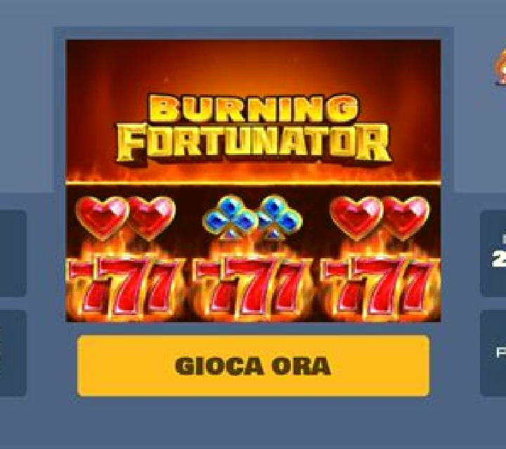 Burning Fortunator slot machine