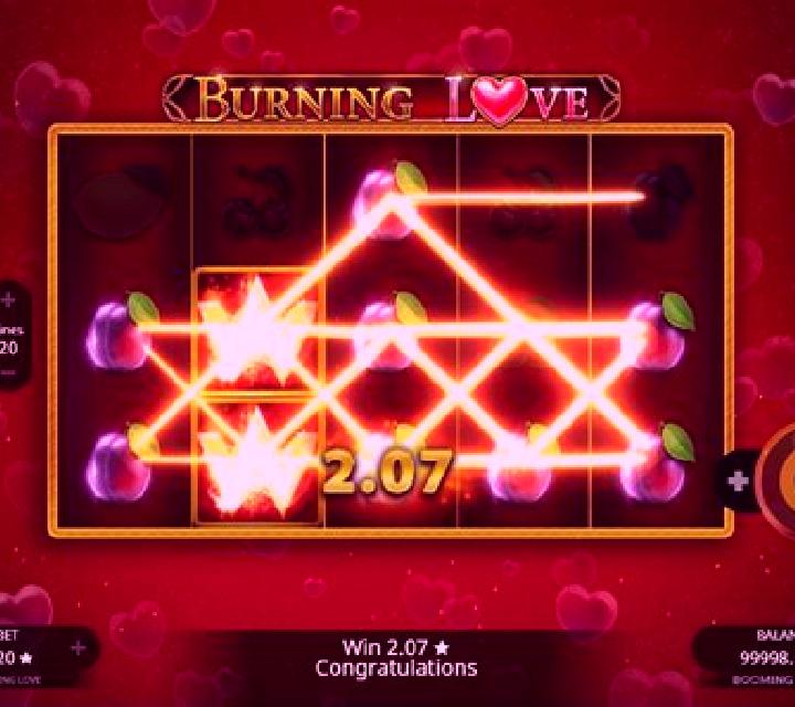 Burning Love slot game