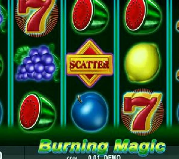 Burning Magic slot