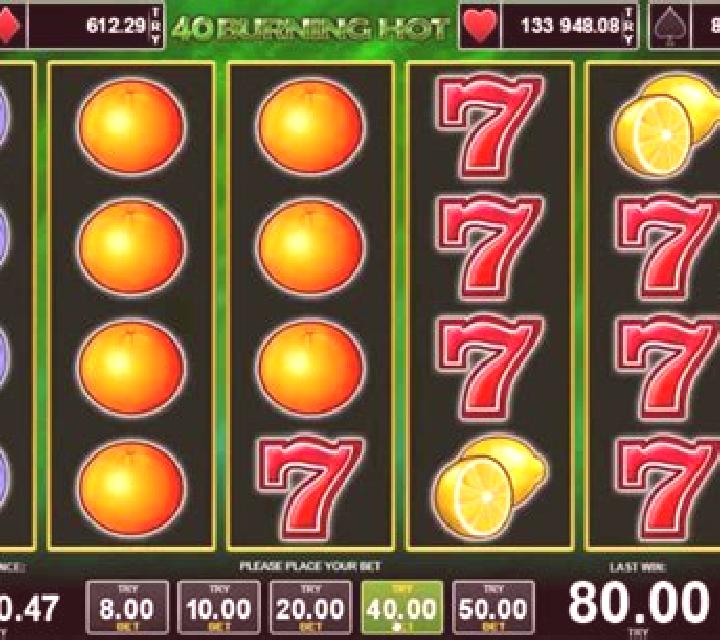 Burning Slots 40 slot game